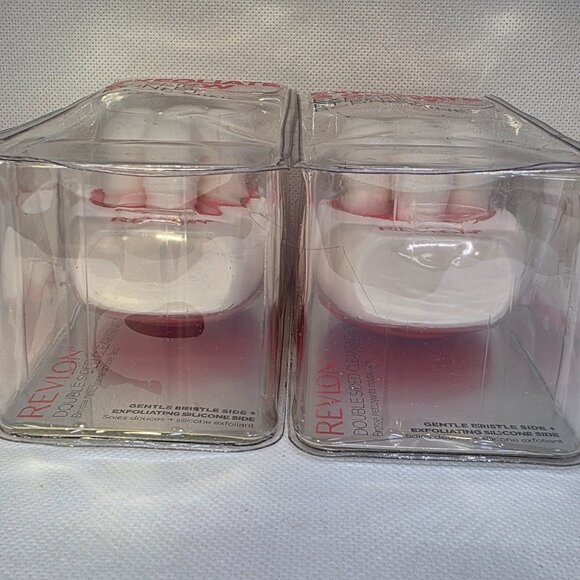 Revlon Exfoliate & Glow Double Sided Cleansing Brush Lot of 2 - Picture 7 of 9